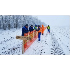 Sistem Plase Parazăpezi HDPE 500m - Infrastructură și Aeroporturi